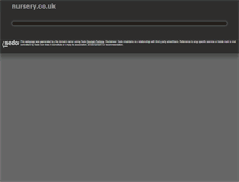 Tablet Screenshot of nursery.co.uk